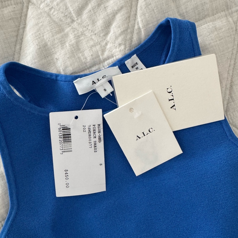 A.L.C. Blue Sleeveless Dress